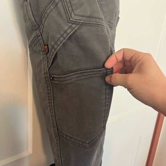 Dovetail Workwear grey pants 8/32 READ DESCRIPTION - Picture 7 of 13